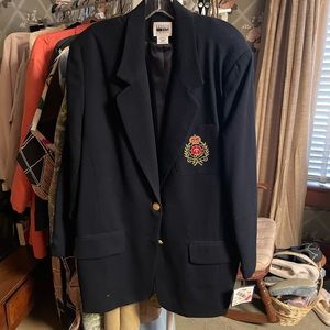 Navy Blue Oversize Style Blazer